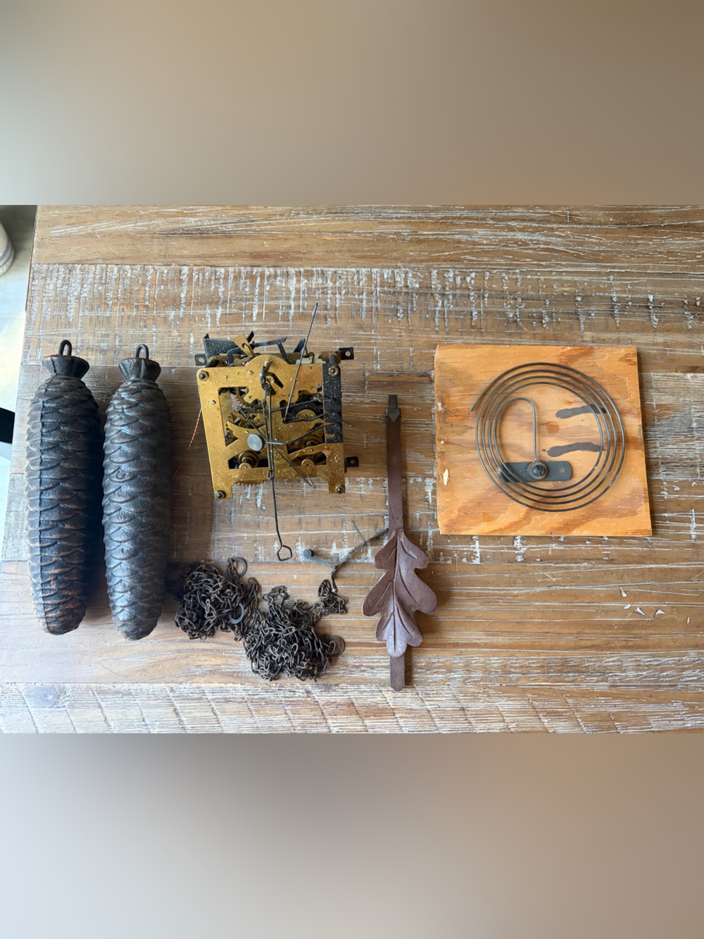 Vintage Schatz Cuckoo Clock Parts Only